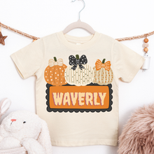 Load image into Gallery viewer, Custom Name Plate Pumpkins
